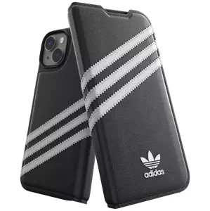 Pouzdro Adidas OR Booklet Case PU for iPhone 14 black (50195)