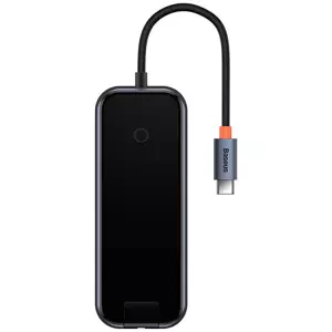 USB Hub Baseus AcmeJoy series Hub 6in1 USB-C to 2xUSB 3.0 + USB 2.0 + USB-C PD + HDMI + RJ45 (dark grey)