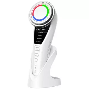 Masážní přístroj na obličej Ultrasonic facial massager with light therapy ANLAN 01-ADRY15-001