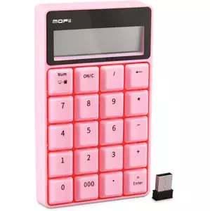Klávesnice Wireless numeric keypad / calculator MOFII SK-657AG 2.4G (Pink)