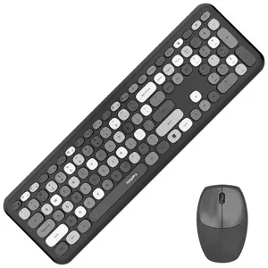 Klávesnice Wireless keyboard + mouse set MOFII 666 2.4G (Black)