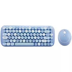 Klávesnice Wireless keyboard + mouse set MOFII Candy 2.4G (Blue)
