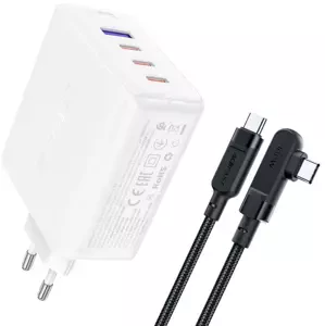 Nabíječka Wall charger Acefast  A37 PD100W GAN, 4x USB, 100W (white)