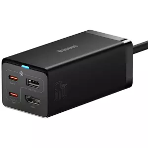 Nabíječka Baseus GaN5 Pro wall charger 2xUSB-C + USB + HDMI, 67W (black)