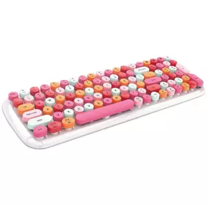 Klávesnice Wireless keyboard MOFII Candy BT (White-Pink)