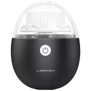 Čistící kartáček na obličej Liberex Egg Vibrant Facial Cleaning Brush (black)