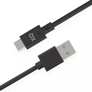Kabel XQISIT NP Charge & Sync USB-C to USB-A 2.0 150cm black (50837)