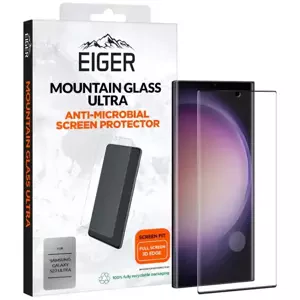 Ochranné sklo Eiger Mountain Glass Ultra 3D Screen Protector for Samsung Galaxy S23 Ultra in Clear / Black (EGMSP00244)