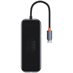 USB Hub Baseus Hub Adapter 8w1 USB-C na HDMI + 2xUSB + PD + SD/TF + RJ45 (Dark Grey) (6932172624125)
