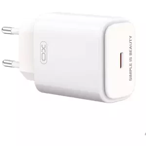 Nabíječka XO L90B Wall Charger, USB-C, PD 20W + QC 3.0 18W (White) (6920680825325)