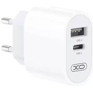 Nabíječka Wall charger XO L97, 1x USB, USB-C (white) (6920680827169)