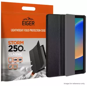 Pouzdro Eiger Storm 250m Classic Case for Apple iPad 10.2 (9th Gen) in Black (EGSR00129)
