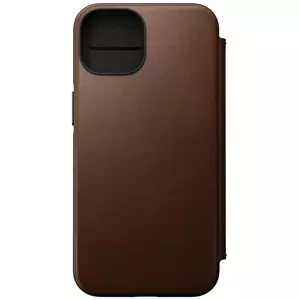 Pouzdro Nomad Leather MagSafe Folio, brown - iPhone 14 (NM01247685)