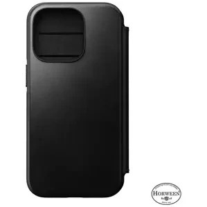 Pouzdro Nomad Leather MagSafe Folio, black - iPhone 14 Pro (NM01231585)