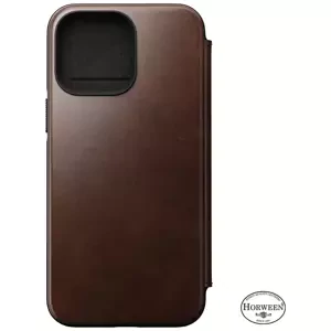 Pouzdro Nomad Leather MagSafe Folio, brown - iPhone 14 Pro Max (NM01233985)
