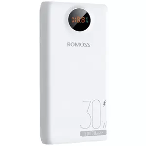 Nabíječka Romoss SW20S Pro Powerbank 20000mAh, 30W (white) (6936857200987)