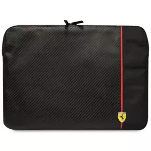 Pouzdro Ferrari Sleeve 14" black Carbon&Smooth (FECS14AXBK)