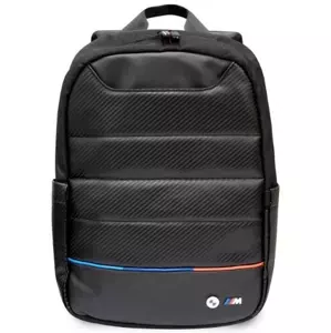 BMW 16" backpack black Carbon&Nylon Tricolor (BMBP15PUCARTCBK)