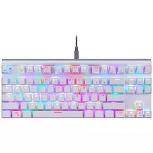 Herní klávesnice Mechanical gaming keyboard Motospeed CK101 RGB white (6953460597358)