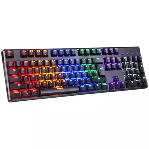 Herní klávesnice Mechanical keyboard Motospeed CK107 RGB (black) (6953460501331)