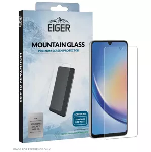 Ochranné sklo Eiger Mountain Glass Screen Protector 2.5D for Samsung Galaxy A34 5G in Clear / Transparent (EGSP00880)