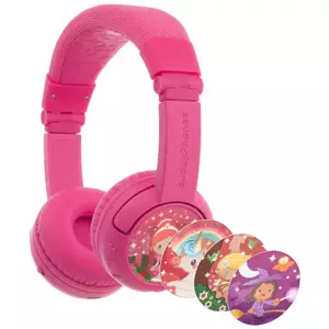 Sluchátka Wireless headphones for kids Buddyphones PlayPlus, Pink (4897111740293)