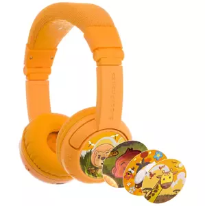 Sluchátka Wireless headphones for kids Buddyphones PlayPlus, Yellow (4897111740316)