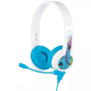 Sluchátka Wired headphones for kids BuddyPhones School+ blue (4897111740019)