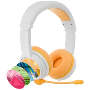 Sluchátka Wireless headphones for kids BuddyPhones School+ yellow (4897111740613)