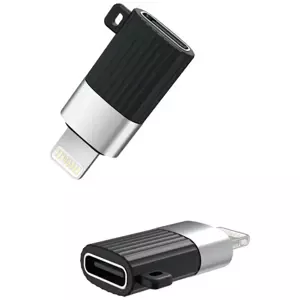 Adapter Adapter USB-C to Lightning XO NB149-D, black (6920680869220)
