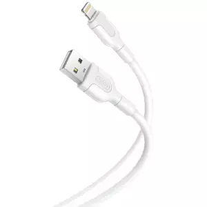 Kabel Cable USB to Lightning XO NB212 2.1A, white (6920680827848)