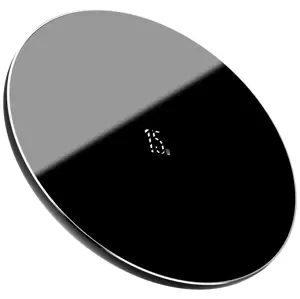 Baseus Simple Wireless Charger, 15W Black (6953156219014)