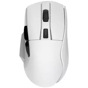 Hrací myš Wireless gaming mouse + charging dock Dareu A955 RGB 400-12000 DPI, white (6950589913830)