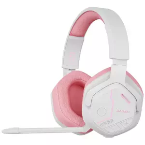 Sluchátka Wireless Gaming Headphones Dareu EH755 Bluetooth 2.4 G, pink (6950589913588)