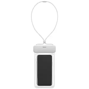 Pouzdro Baseus Let's Go Universal waterproof case for smartphones, white (6953156220805)