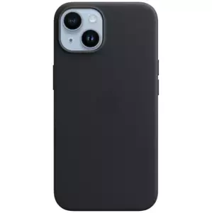 Kryt iPhone 14 Leather Case with MagSafe - Midnight (MPP43ZM/A)