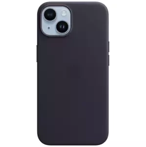 Kryt iPhone 14 Leather Case with MagSafe - Ink (MPP63ZM/A)