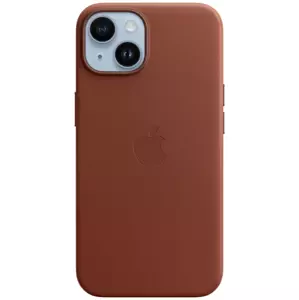 Kryt iPhone 14 Leather Case with MagSafe - Umber (MPP73ZM/A)