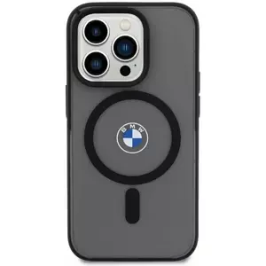Kryt BMW iPhone 14 Plus 6.7" black hardcase Signature MagSafe (BMHMP14MDSLK)