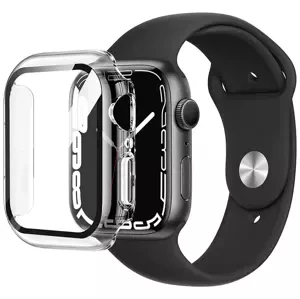 Pouzdro Eiger Mountain Glass Full Case for Apple Watch 8 / 7 41mm in Clear (EGSP00896)
