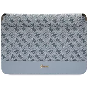 Pouzdro Guess Laptop Sleeve 14" blue 4G Stripe Metal Logo (GUCS14PS4SGB)
