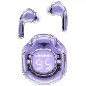 Sluchátka Earphones TWS Acefast T8, Bluetooth 5.3, IPX4 (violet)