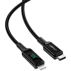 Kabel Cable USB-C to Lightning Acefast C6-01, 1.2m (black)