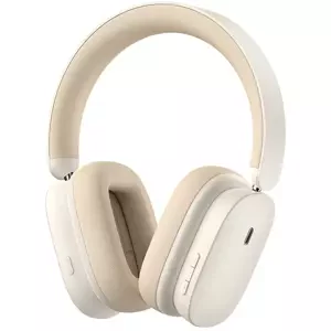 Sluchátka Baseus Bowie H1 Wireless headphones Bluetooth 5.2, ANC (white)