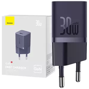 Nabíječka Mini wall charger Baseus GaN5 30W (purple)