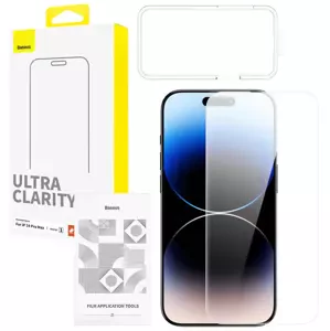 Ochranné sklo Tempered Glass screen protector  Baseus OS Diamond Series HD for Iphone 14 Pro Max (Clear)