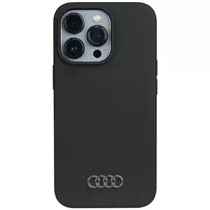 Kryt Audi Silicone Case iPhone 13 Pro / 13 6.1" black hardcase AU-LSRIP13P-Q3/D1-BK (AU-LSRIP13P-Q3/D1-BK)