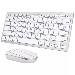 Klávesnice Mouse and keyboard combo Omoton KB066 30 (Silver)