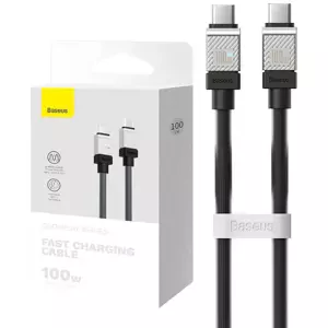 Kabel Cable USB-C to USB-C Baseus CoolPlay, 100W, 1m (black)