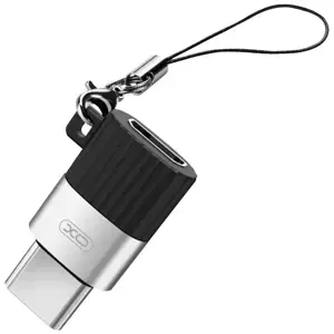 Adapter Adapter micro USB do USB-C XO NB149-A (black)